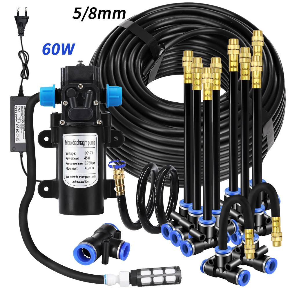 Root Watering Spike - Garden 5/8mm PE Hose Sprayer Kit