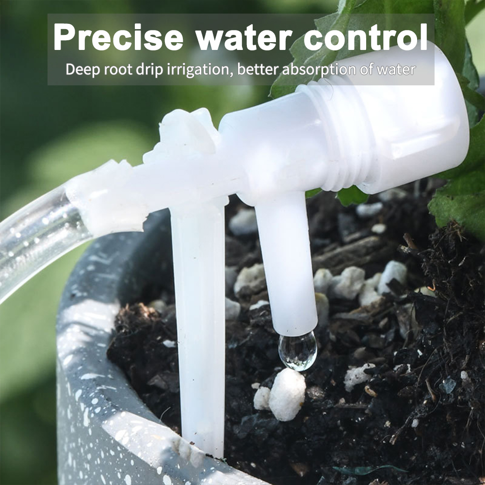 Root Watering Spike - Garden Drip Irrigation Kit with Regulating