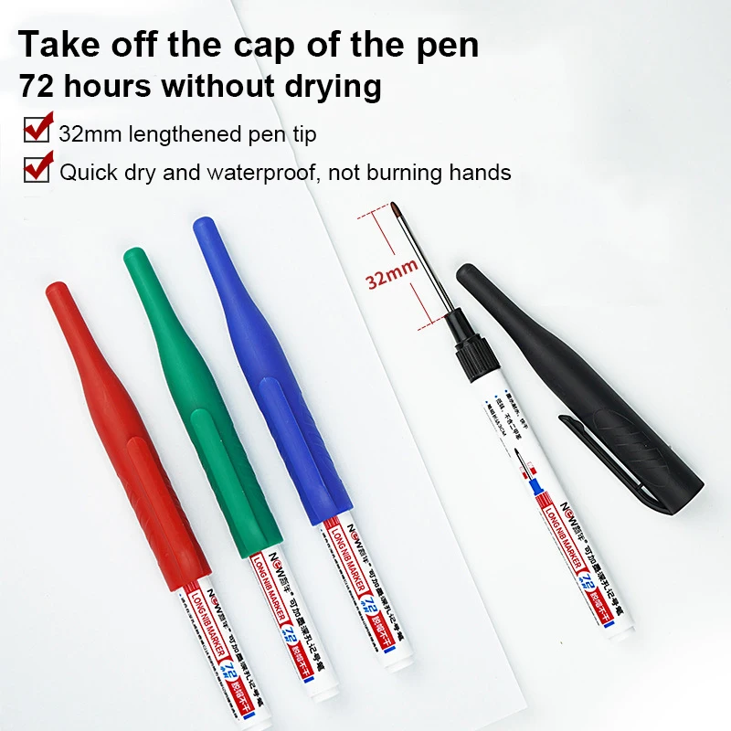 1/3Pcs 32MM Long Head Marker P - Garden Row Marker recension och pris