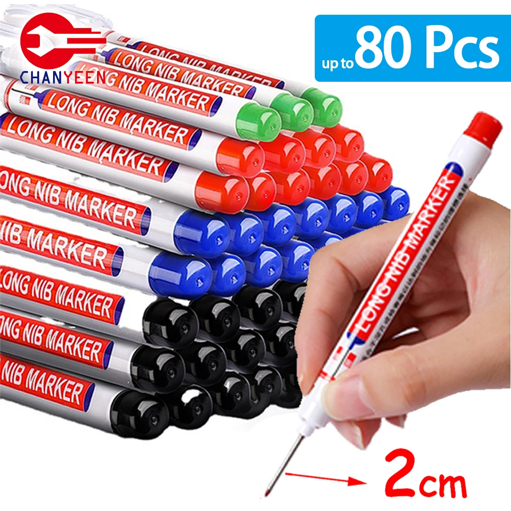 4-80Pcs 2cm Waterproof Long He - Garden Row Marker recension och pris