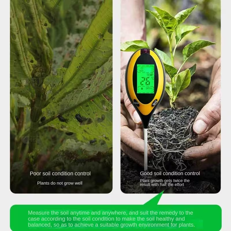 4-in-1 Soil Moisture Meter – M - Soil Ph Meter recension och pris