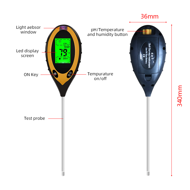 Soil PH Meter Tester Soil Test - Soil Ph Meter recension och pris