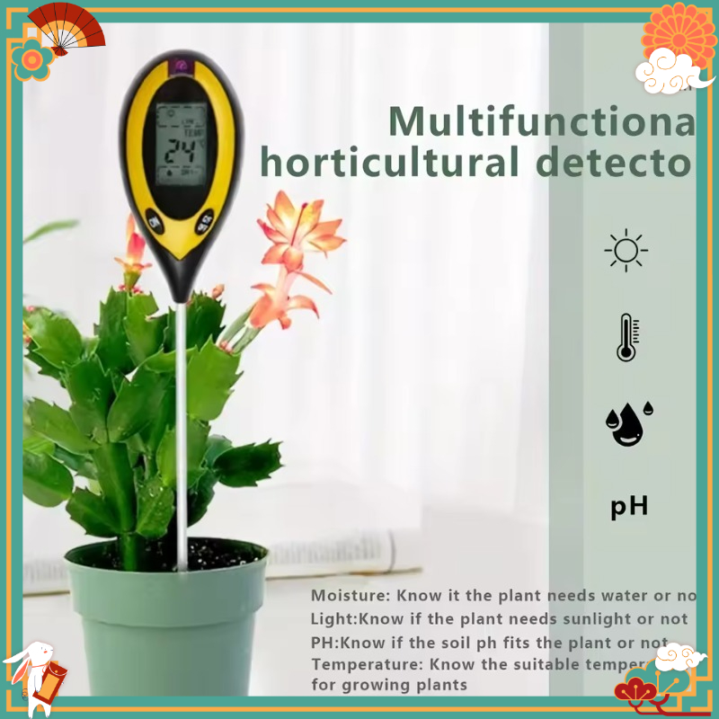 Multifunctional 4-in-1 Soil PH - Soil Ph Meter recension och pris