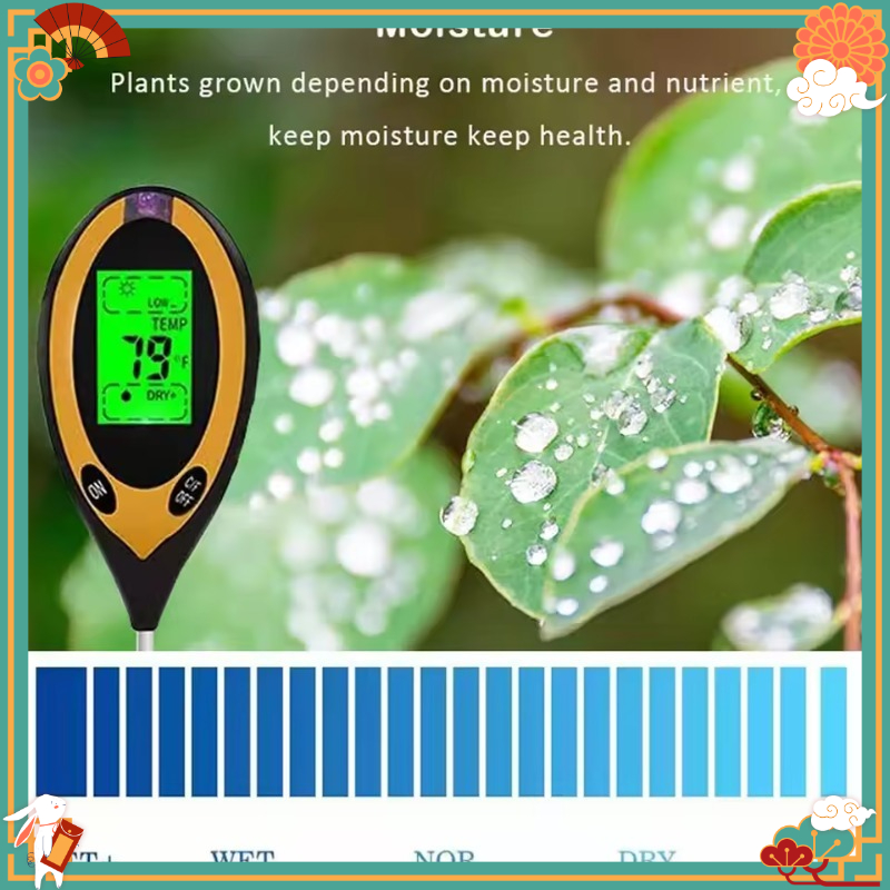 Multifunctional 4-in-1 Soil PH - Soil Ph Meter recension och pris