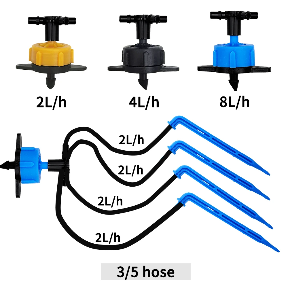 100-10M 4/2-Way 8L Drip Arrow  - Root Watering Spike recension och pris