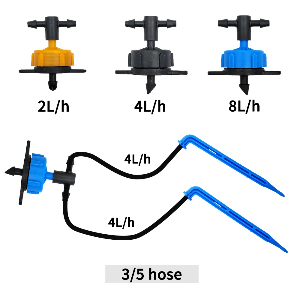 100-10M 4/2-Way 8L Drip Arrow  - Root Watering Spike recension och pris