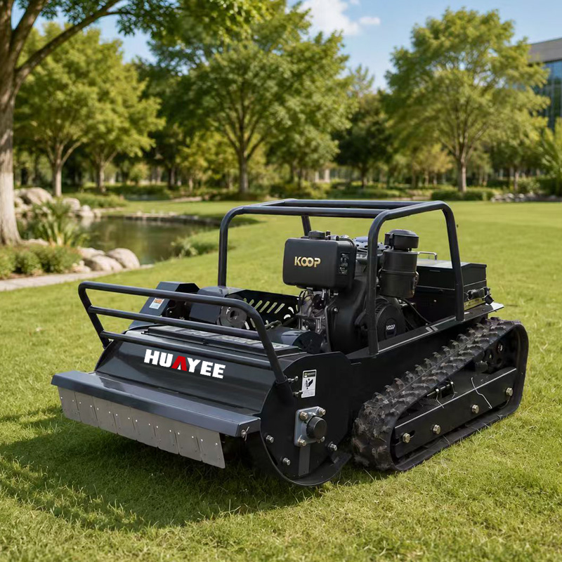 Remote Control Tracked Lawn Mo - Gardening Tools Lawn Mower recension och pris