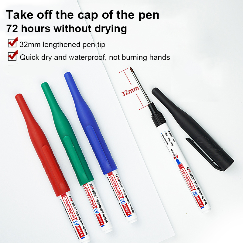 1/3Pcs 32MM Long Head Marker P - Garden Row Marker recension och pris