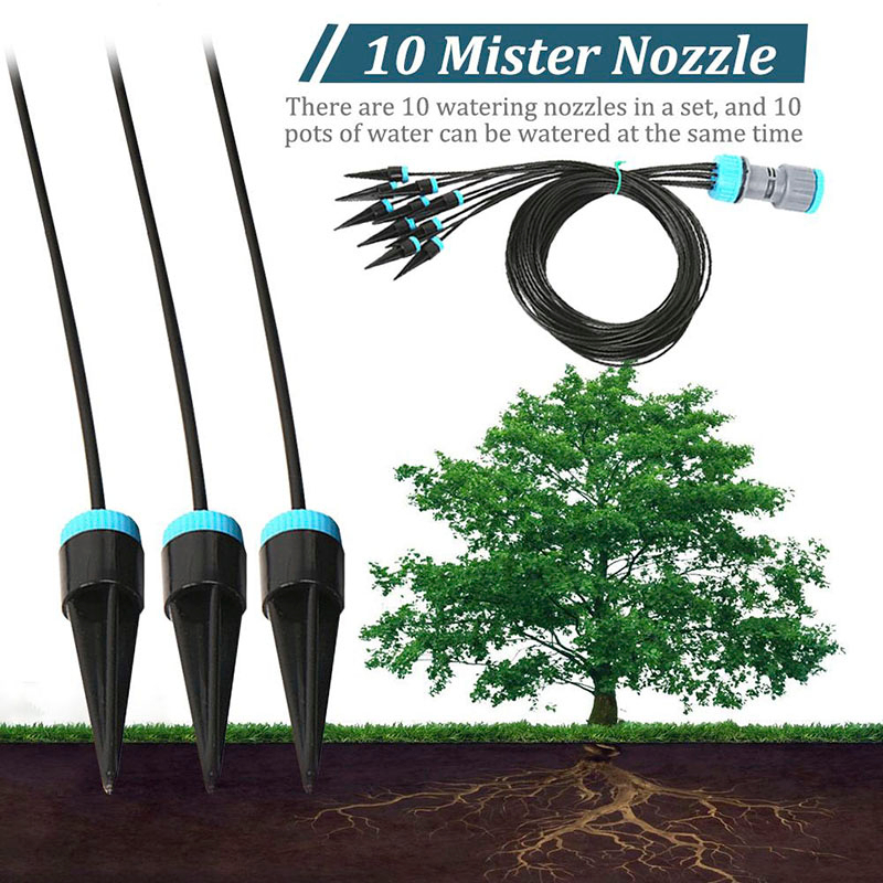 10Pcs Drip Irrigation Kit Plan - Root Watering Spike recension och pris