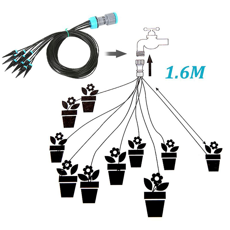 10Pcs Drip Irrigation Kit Plan - Root Watering Spike recension och pris