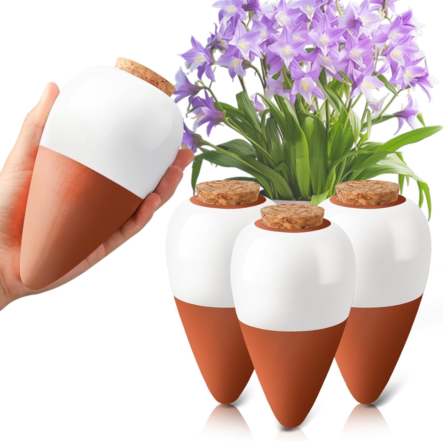 Terracotta Watering Spikes,Sel - Root Watering Spike recension och pris