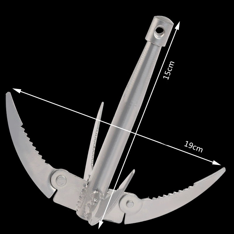 4 Claw Anchor Sickle Foldable  - Root Watering Spike recension och pris