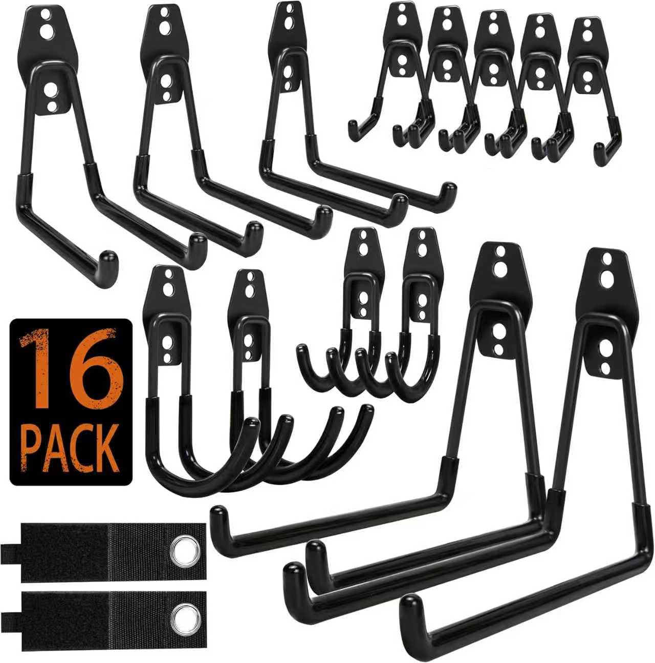 16Pcs Heavy Duty Metal Garage  - Gardening Tools Screwfix recension och pris