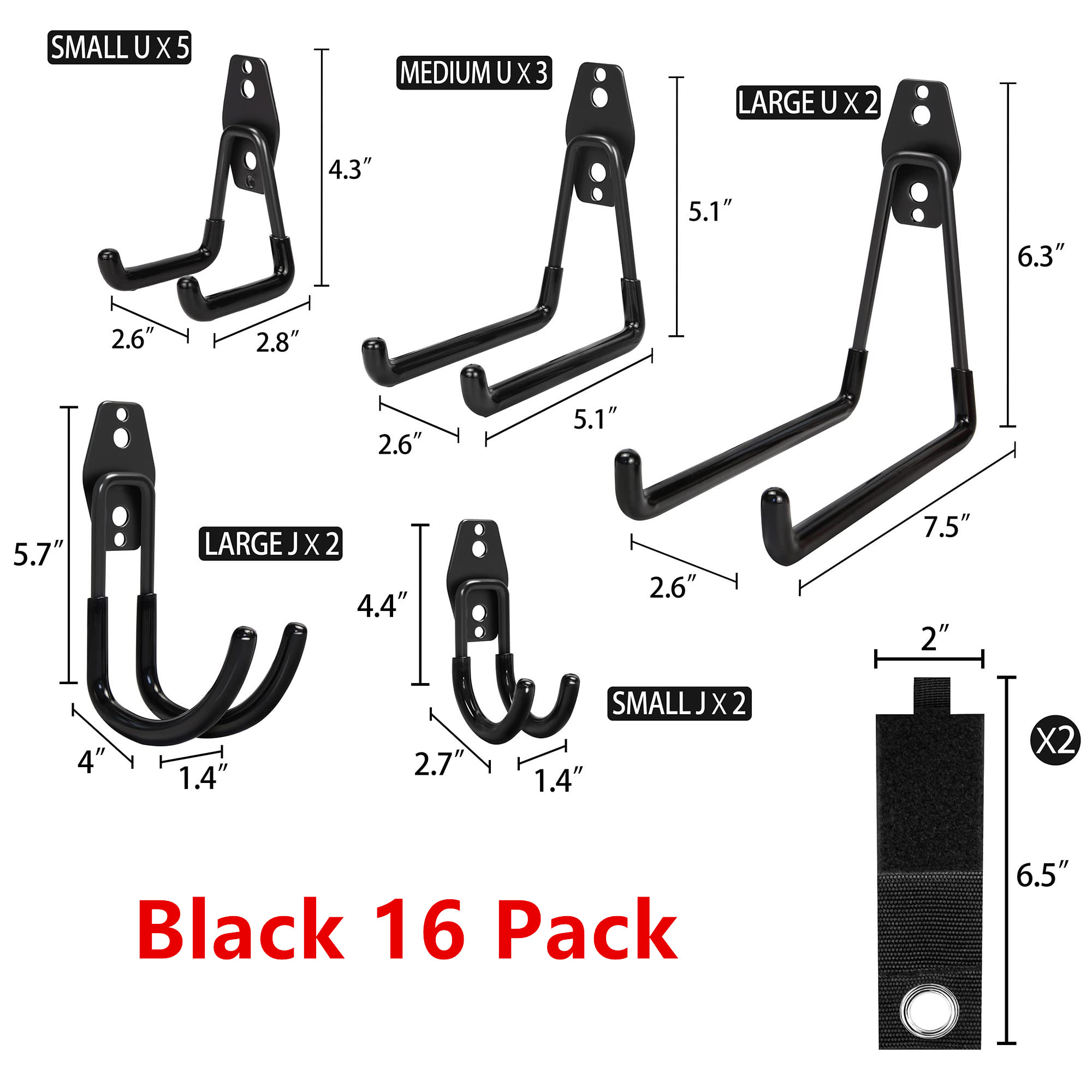 16Pcs Heavy Duty Metal Garage  - Gardening Tools Screwfix recension och pris