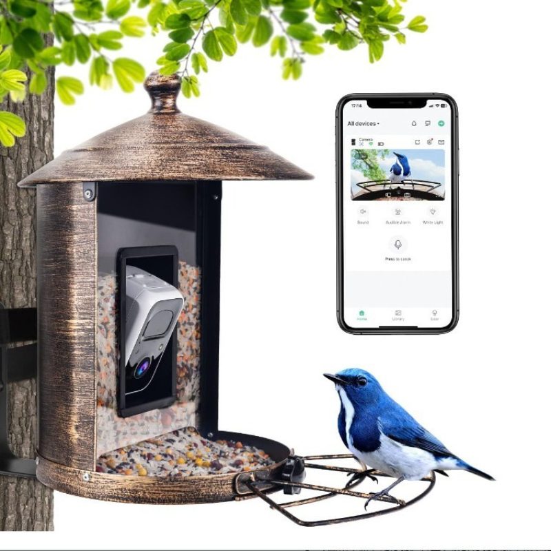 AI intelligent bird feeder wit - Gardening Tools Definition recension och pris