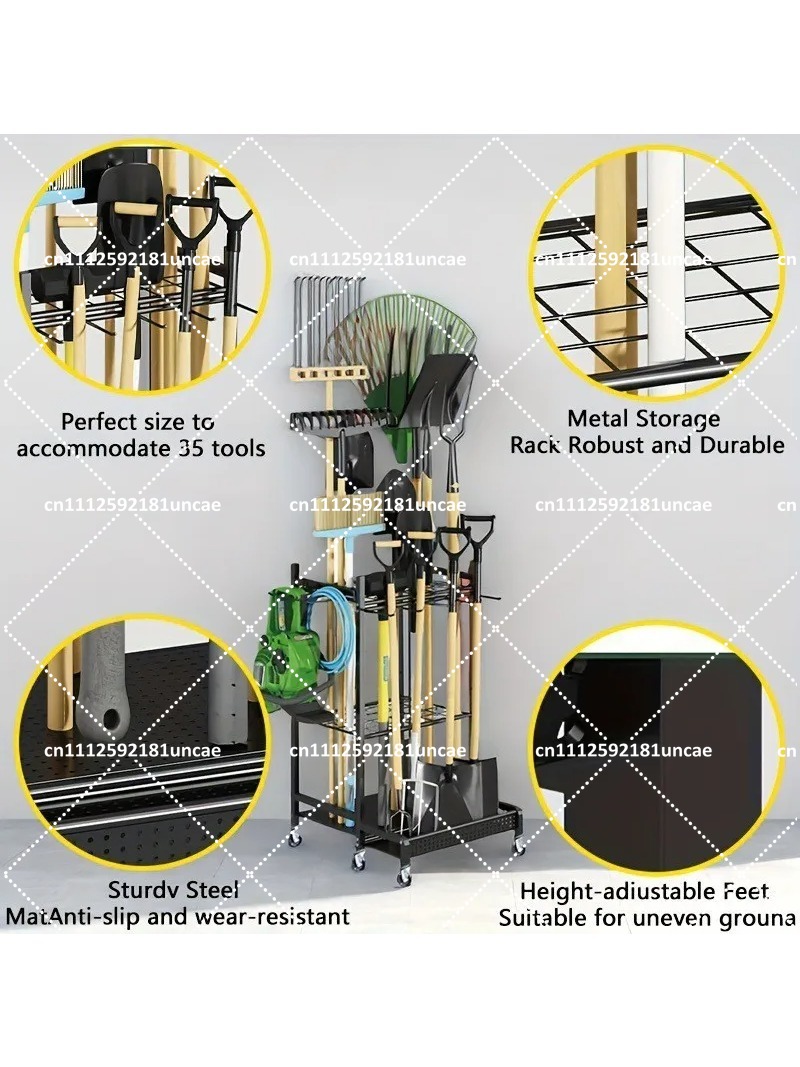 Garden Tool Organizer, Stable  - Gardening Tools Rack recension och pris