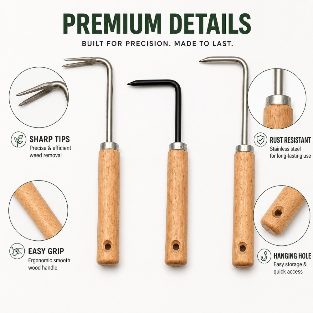 Root Puller Weeding Tool Multi - Root Watering Spike recension och pris