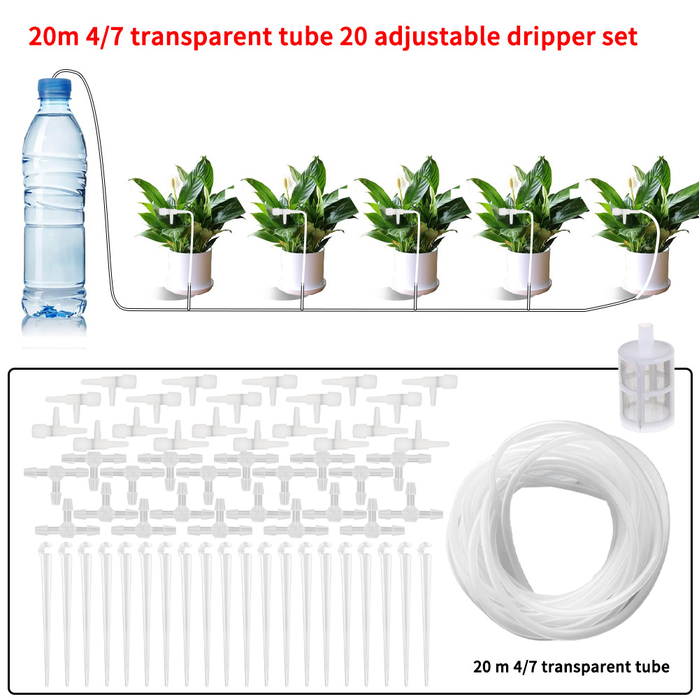 Garden Drip Irrigation Kit wit - Root Watering Spike recension och pris