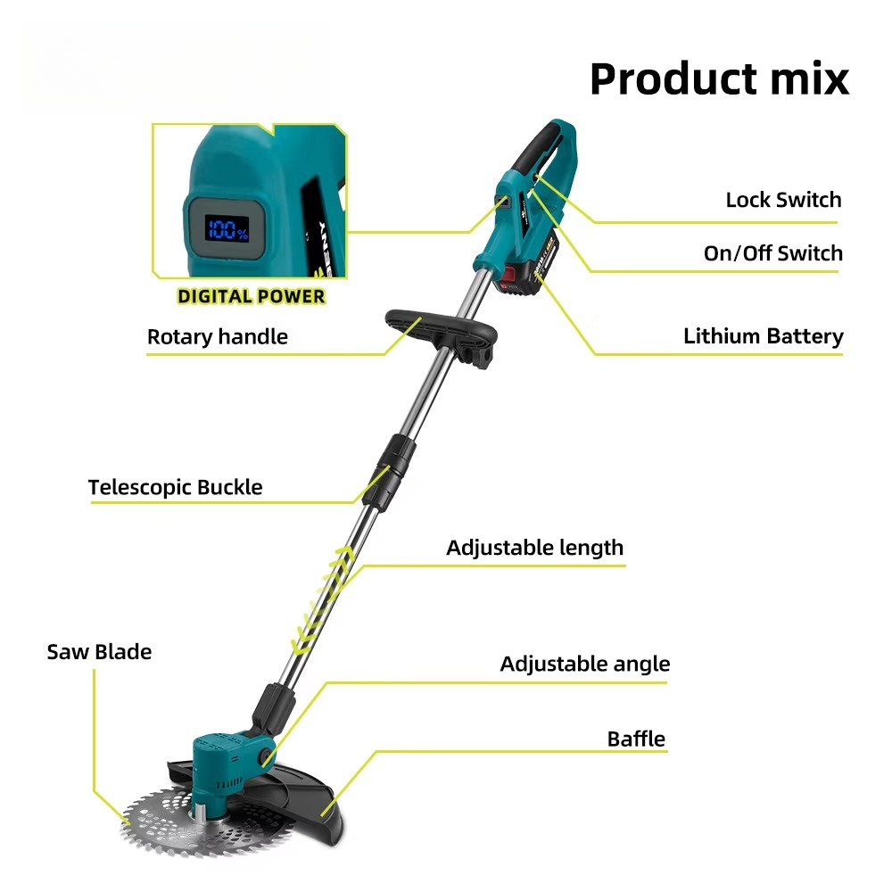 4000W Electric Lawn Mower for  - Gardening Tools Lawn Mower recension och pris