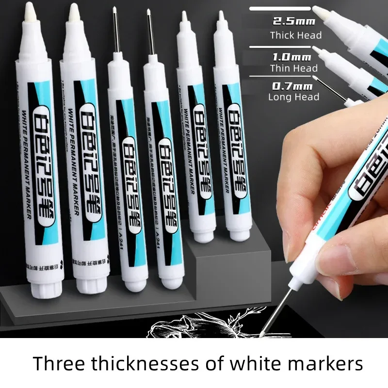 1pc White Acrylic Marker Paint - Garden Row Marker recension och pris