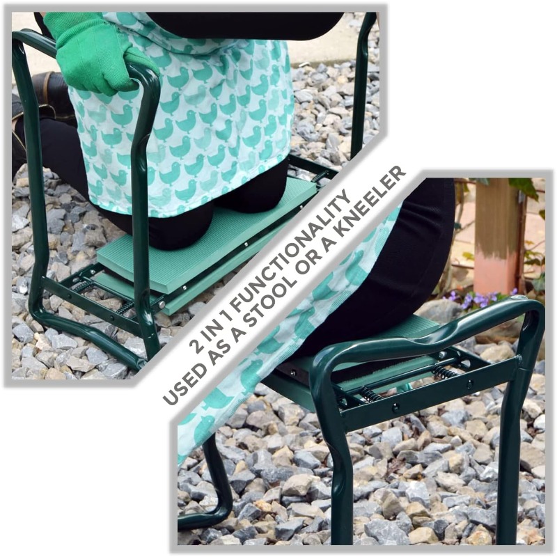 Garden Kneeler Folding Garden  - Garden Kneeling Pad recension och pris