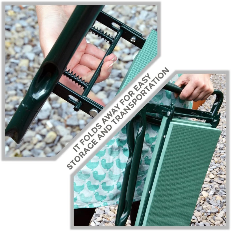 Garden Kneeler Folding Garden  - Garden Kneeling Pad recension och pris