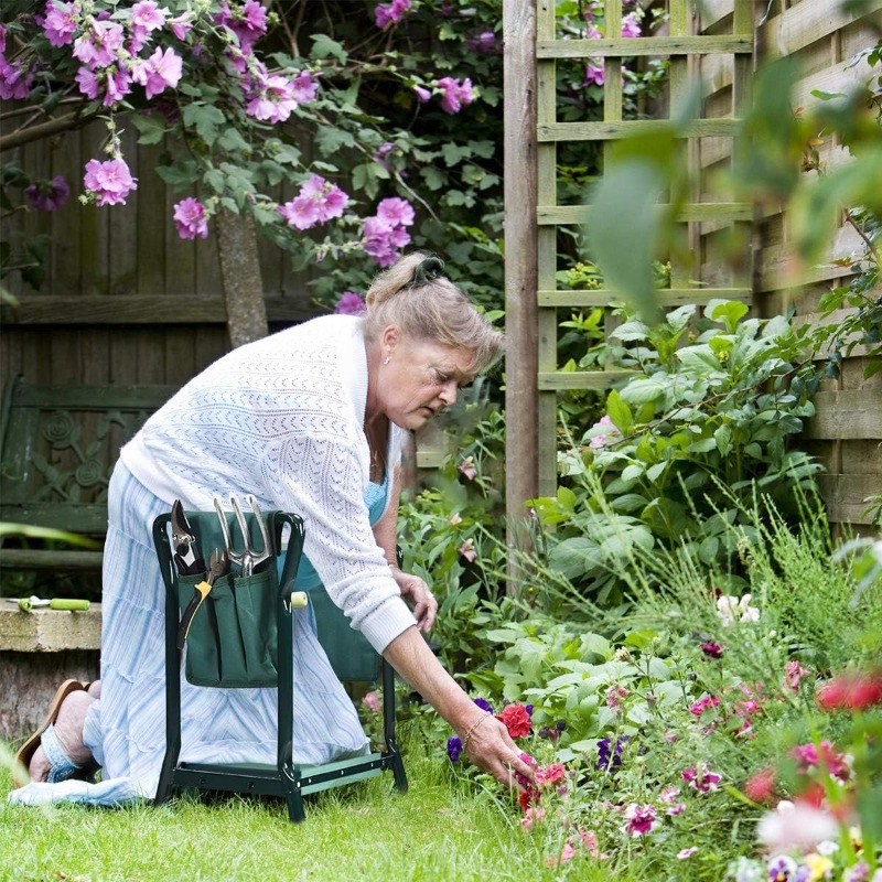 Garden Kneeler Folding Garden  - Garden Kneeling Pad recension och pris