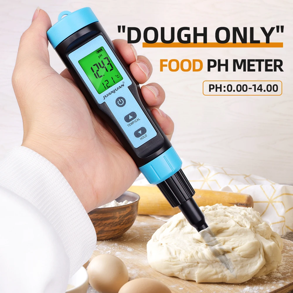 Food PH Meter with Stainless S - Soil Ph Meter recension och pris