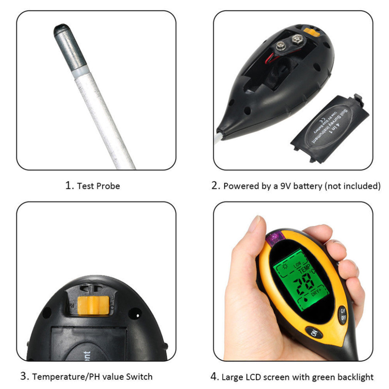 NEW 2026 LCD Soil PH Meter Tes - Soil Ph Meter recension och pris