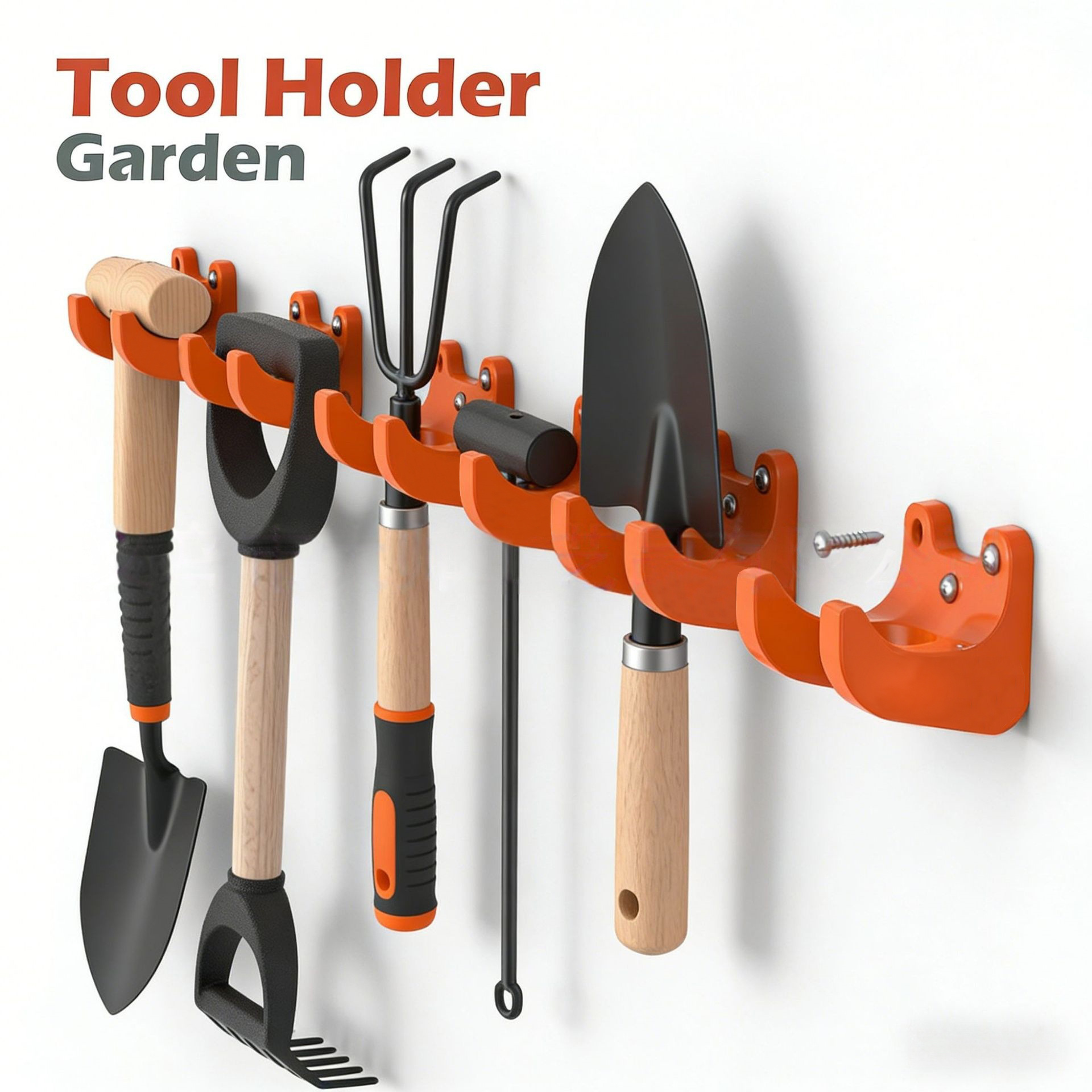 32Pcs Garden Tool Hanger Rack  - Gardening Tools Screwfix recension och pris