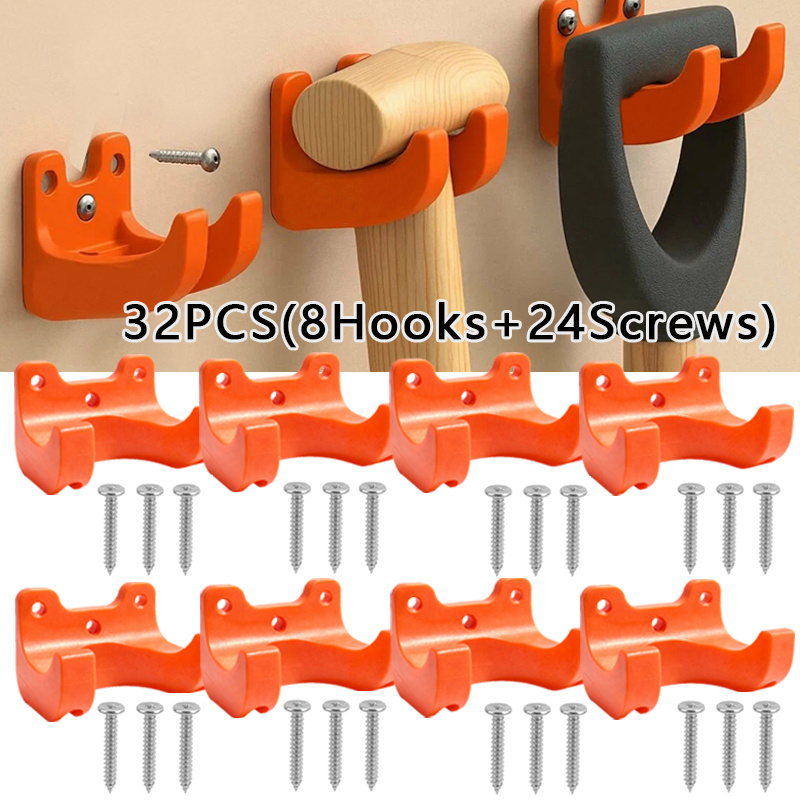 32Pcs Garden Tool Hanger Rack  - Gardening Tools Screwfix recension och pris