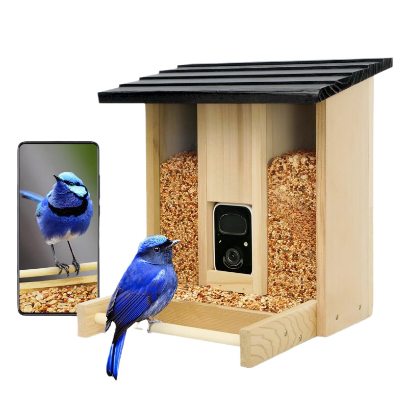 Bamboo wood intelligent bird f - Gardening Tools Definition recension och pris