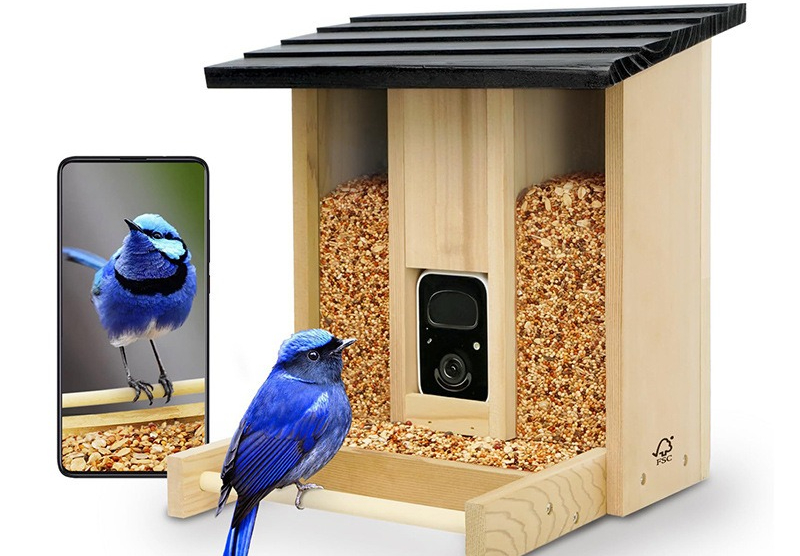 Bamboo wood intelligent bird f - Gardening Tools Definition recension och pris