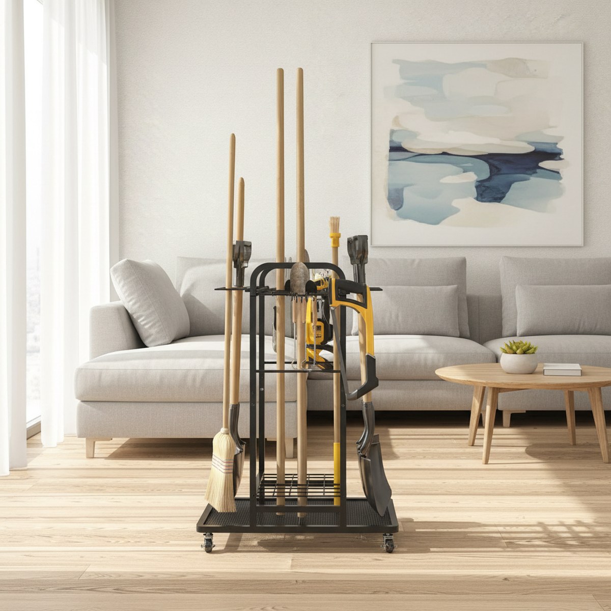 Heavy Duty Garden Tool Cart 3  - Gardening Tools Rack recension och pris