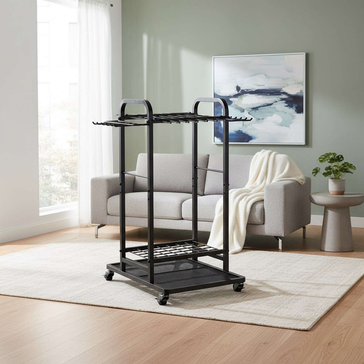 Heavy Duty Garden Tool Cart 3  - Gardening Tools Rack recension och pris