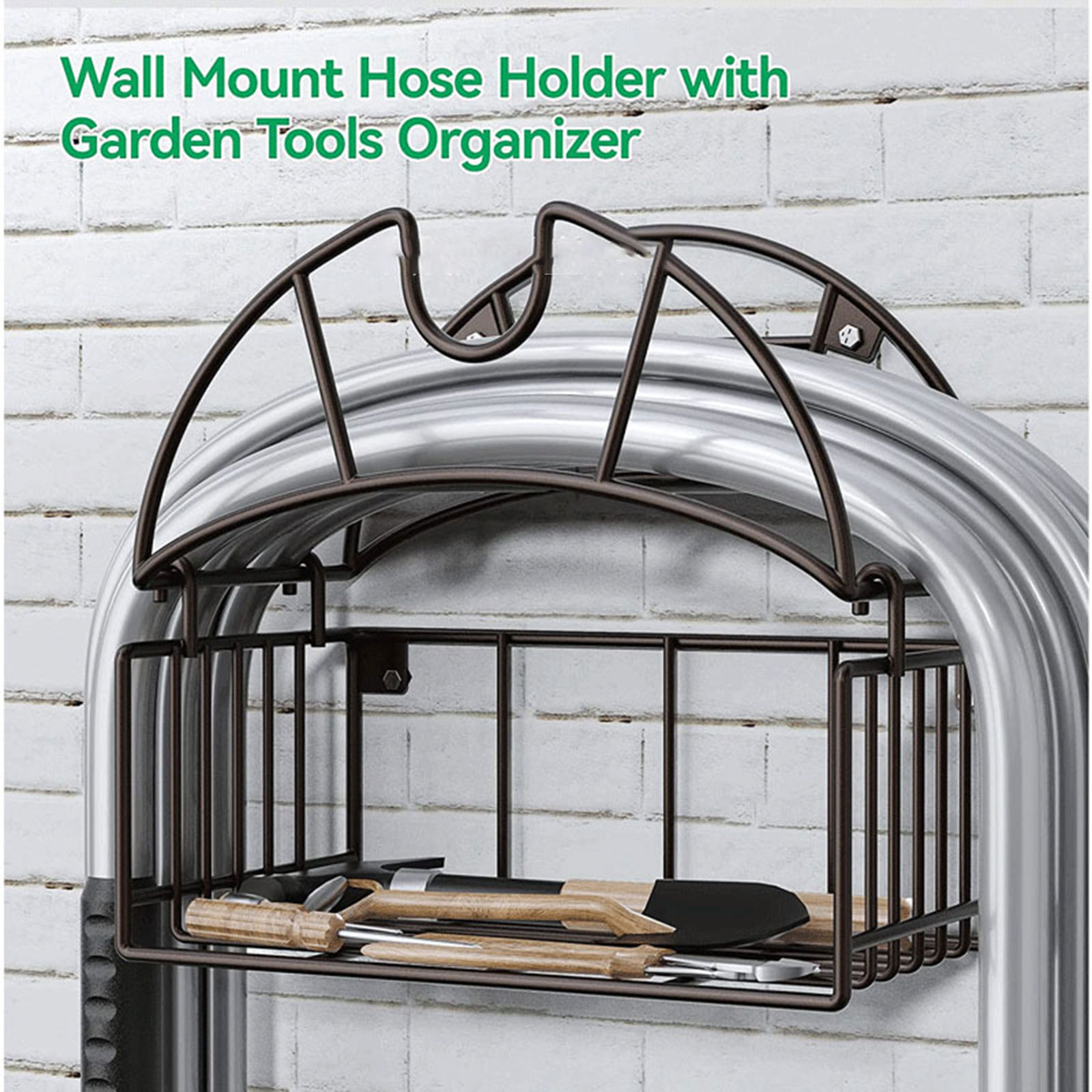 Wall Mount Garden Hose Holder  - Gardening Tools Rack recension och pris